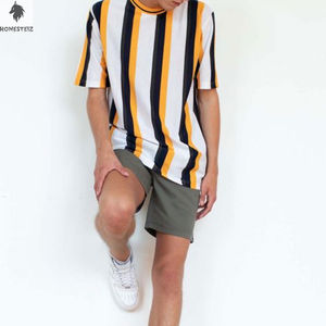 Ringler personnalisé de haute qualité DTG impression hommes T-shirt sonnerie épaule Super grand 100% coton Streetwear mode hommes T-shirts - Product Image 4