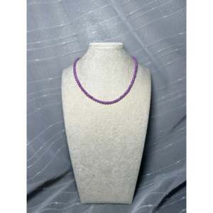 Collar con Ancla de Fosfosidenita y Plata de Ley Estilo Navajo, Regalo Religioso de Boda de Moda con Baño de Oro y Cadenas de Cuentas - Product Image 1