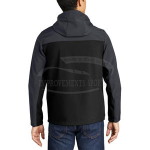 Chaqueta Softshell personalizada de alta calidad para invierno, correr, senderismo, impermeable, con capucha, teñido liso, estilo callejero hecho en Pakistán - Product Image 6
