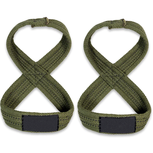 Correas de Levantamiento de Pesas de Alta Resistencia para Gimnasio, Diseño Nuevo, Correas de Algodón/Poliéster en Forma de 8 para Hombres y Mujeres - Product Image 5