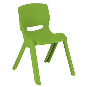 AFOSSA VERDE Durable Silla para niños Silla de plástico ligera para niños Asiento de aula Silla apilable para uso doméstico y escolar - Product Image 1