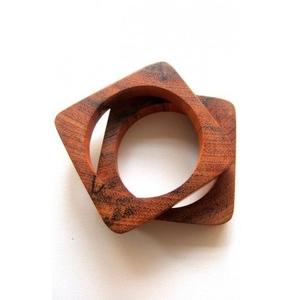 High End Boutique Handmade Waterproof Wooden Bangles Jewelry Natural Wood Traditional Women Fashion <b>Bracelet</b> Collection Custom - Product Image 3