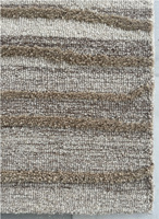 Natural Color Undyed Wool Indian Hand Tufted Rug Floral Design Thick Pile Modern Anti-slip Latex Backing Custom Shapes Areas