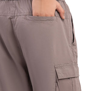 2025 nouveauté hommes 100% coton décontracté été Shorts taille élastique cordon sport course Shorts avec poches - Product Image 5