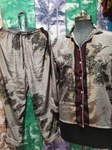 Conjunto de pijama de mezcla de seda de verano para mujer, ropa de dormir suave y transpirable, regalo único para novia, damas de honor, ella - Product Image 2