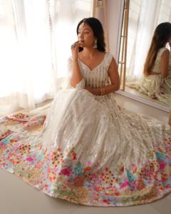 Designer Lehenga Choli And Dupatta With Sequence Work - Product Image 2