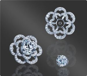 Boucles d'oreilles en diamant Moissanite VVS1 avec or pur 18 carats certifié IGI, pour un usage quotidien, diamant américain - Product Image 3