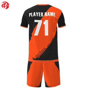 Ensembles d'uniformes de football pour adultes de haute qualité adaptés à l'entraînement en équipe Tops en jersey à coupe automatisée Vêtements de football - Product Image 3