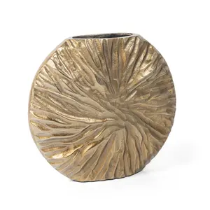 Vase de sol côtier en fer fait main exclusif, porte-fleurs artistique, présentoir de réception, événements, vase à fleurs Zahid Exports - Product Image 3