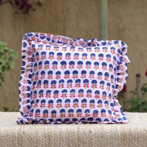 Funda de Cojín de Tela para Decoración del Hogar, Material de Algodón, Diseño Floral, Funda de Almohada para Sofá, Diseño e Impresión Personalizados - Product Image 1