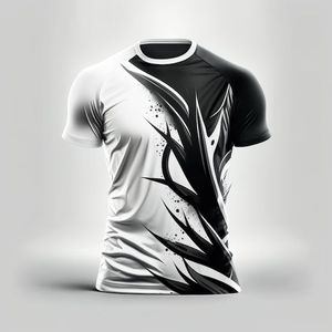 Nueva Colección de Camisetas de Manga Corta Sublimadas, Transpirables, de Secado Rápido, 100% Poliéster, Ligeras, para Hombre, Ropa Casual - Product Image 6