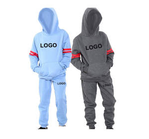 Nuevo Conjunto Deportivo Informal de Invierno para Niños Pequeños, Conjunto de Chándal, Sudadera y Pantalones Deportivos de Poliéster y Algodón - Product Image 4