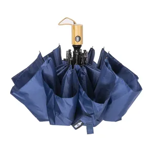 Mini Ombrello Ecologico in R-PET e Bambù per Gadget Promozionali - Product Image 6
