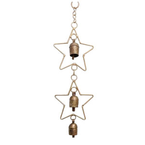 Campanas decorativas de diseño moderno Campanas de metal hechas a mano de alta calidad Estilo tradicional Uso en interiores y exteriores Energía positiva - Product Image 5