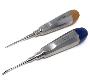 Élévateurs dentaires manuels à prix de gros, utilisation hospitalière, équipement chirurgical en acier inoxydable, fabriqué à Sialkot, Pakistan, sur mesure - Product Image 1