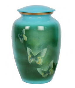URNA MARIPOSA CLÁSICA PARA CENIZAS HUMANAS - Product Image 1