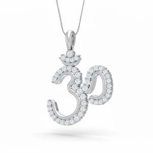 จี้พระอม 14K ทองคำแท้ ประดับเพชรแท้ สำหรับผู้หญิง - Product Image 1