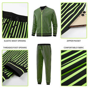 Conjunto Deportivo de Moda, Alta Calidad, 100% Algodón Ecológico, Ligero, Sudadera con Capucha, Diseño 2 en 1 Personalizado para Hombre, Invierno - Product Image 4