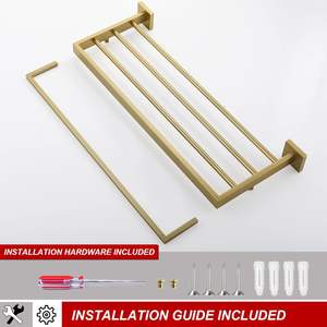 Standard Quality Bathroom Accessories Metal <b>Towel</b> <b>Racks</b> - Product Image 3