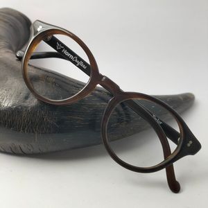 Modern Design 100% Natural Horn <b>Frame</b> Glasses in Brown Color Handcrafted from Genuine Horn Unique Crafts Product - Product Image 1