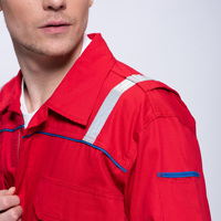 Traje de Trabajo Industrial Cómodo, Transpirable, Impermeable y Anti-UV, Uniforme de Seguridad para Construcción, Unisex, Duradero