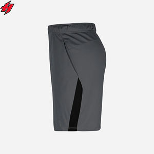 Pantalones cortos deportivos en blanco de secado rápido para hombre de alta calidad, pantalones cortos de baloncesto de malla de sublimación personalizados con bolsillos - Product Image 2