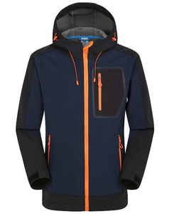 Venta al por mayor al aire libre ropa de hombre impermeable transpirable para hombre chaqueta Softshell OEM chaqueta casual - Product Image 3
