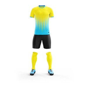 Uniforme de fútbol personalizado de fábrica 2024, camiseta de fútbol para hombre, uniformes de fútbol con barato sin marca - Product Image 2