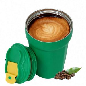 ผลิตแก้วสแตนเลส แก้วกาแฟ แก้วน้ำชา แก้วกาแฟแบบพกพา พร้อมโลโก้ตามสั่ง - Product Image 1