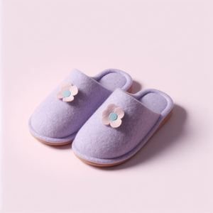 Best Disposable Felt <b>Shoes</b> for Winter Cozy Fashionable Anti-Slip Feature Genuine Leather Light Weight <b>Soft</b> Comfortable Massage - Product Image 2