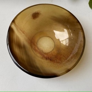 Petit bol en corne pour reconstitution historique, artisanat naturel fait à la main - Product Image 5
