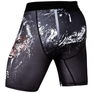 กางเกง MMA สำหรับยิม,กางเกงขาสั้นออกกำลังกายแห้งเร็วแบบเฉพาะ - Product Image 3