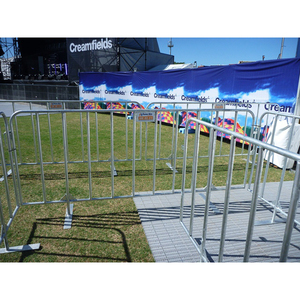 Barrera de Control de Multitudes de Acero, Barrera de Seguridad, Barrera de Acero Reflectante, Barrera de Control de Tráfico, Barrera para Multitudes - Product Image 2