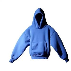Double couche Logo de broderie surdimensionné personnalisé Pullover Hoodies Heavyweight Hoodie pour hommes 600gsm - Product Image 1