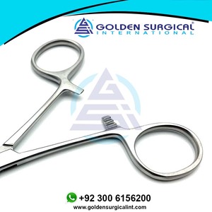 Abrazadera de toalla quirúrgica Backhaus 11cm Precio barato Instrumentos veterinarios médicos de acero inoxidable - Product Image 3