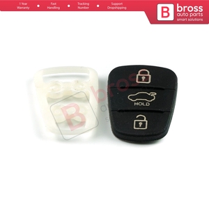 แผ่นยาง BDP1123 สำหรับใส่กุญแจรีโมทรถยนต์แบบพับได้ 3 ปุ่ม - Product Image 3