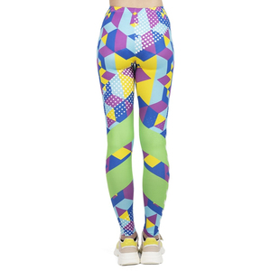 <b>Women's</b> Sexy Fashion <b>Leggings</b> Woven Comfortable High Workout Jogging Pants Fluorescent 3D <b>Pattern</b> Sport - Product Image 3