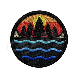 Logo personnalisé de marque 100% patchs de broderie de Machine et Badges avec un Design personnalisé - Product Image 6