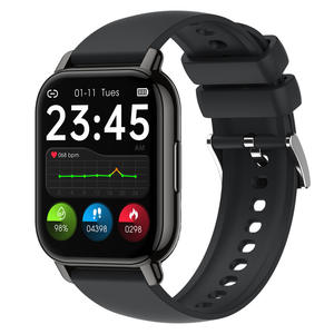 Reloj Inteligente P66 para IOS y Android, Monitor de Actividad Física con Medición de Frecuencia Cardíaca, Pantalla TFT Cuadrada para Registro de Salud Deportiva - Product Image 4