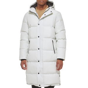 Veste bouffante à capuche de haute qualité pour hommes pour l'hiver nouvelle mode col montant coupe-vent respirant écologique Streetwear extérieur - Product Image 1