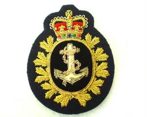 Insignes d'ailes brodées en fil métallique fait à la main Insignes de broderie d'ailes de meilleure qualité OEM - Product Image 6