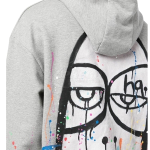 Men Oversized Hoodie Drop Shoulder Sweatshirt <b>Hip</b> Hop Casual Streetwear Autumn Winter Pullover Hoodie <b>for</b> Adults Bulk Wholesale - Product Image 5