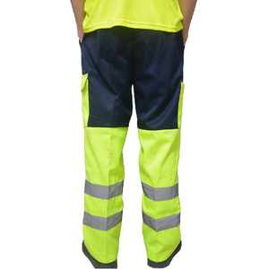 Pantalones de soldadura de alta calidad, traje protector, pantalón de soldadura de piel de vaca resistente al calor y al fuego, Industrial antiestático y resistente - Product Image 4