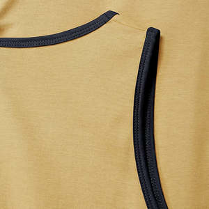 Venta caliente nuevo estilo hombres camiseta sin mangas cuello redondo hombres camiseta sin mangas tela transpirable gimnasio camisetas sin mangas - Product Image 3