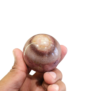Nouvelle Arrivée Goyave Quartz Sphère Cristal Boule De Guérison Pierre Naturelle Quartz Poli Spécimen Rare Reiki Plage Nouvelle Énergie Guérison - Product Image 1