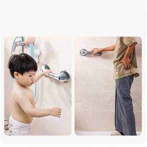 I produttori di teste moderne afferrano il supporto per il bagno singolo per aiutare la maniglia della doccia della porta della stanza del bambino - Product Image 5