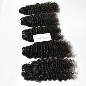 Paquetes de cabello indio sin procesar Extensiones de cabello humano natural alineadas con cutícula Estilos de onda profunda y onda suelta Proveedor de confianza - Product Image 2