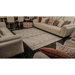 Juego de alfombra de área elegante de alfombra hecha a máquina sin polvo multicolor Mexx MX004 - Product Image 6