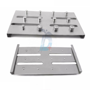 Soporte de abrazaderas de presa de goma de alta calidad bandeja de esterilización para 12 abrazaderas instrumento restaurador - Product Image 1