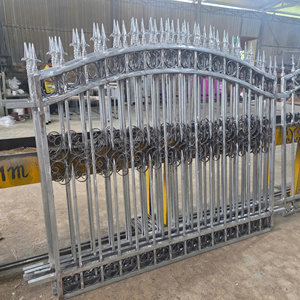 Portail en fer forgé sur mesure avec détails forgés à la main pour allées élégantes, maisons sécurisées et une beauté extérieure durable dès aujourd'hui aux États-Unis - Product Image 4